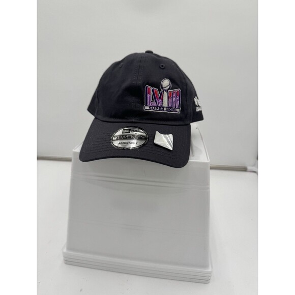 Super Bowl Hat LVIII 58 USAA Promo 9Twenty Strap Back Hat New Era Chiefs V 49ers - Picture 2 of 5
